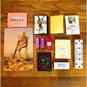 High End Fragrance Sample Lot Jo Malone Prada Versace Tom Ford Luxury Beauty YSL